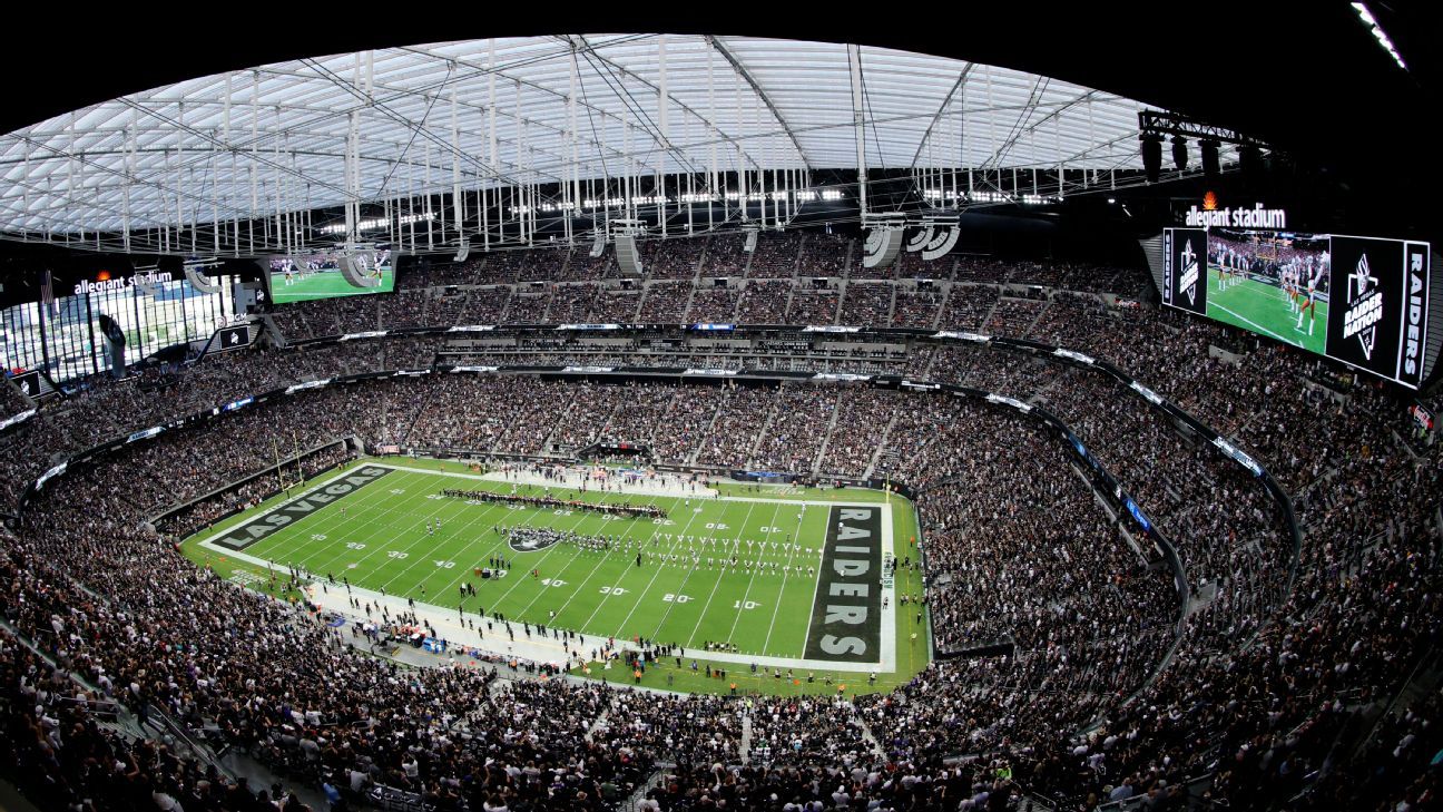 Stadion Allegiant Las Vegas Raiders diharapkan menjadi tuan rumah Super Bowl LVIII pada tahun 2024, sumber mengatakan
