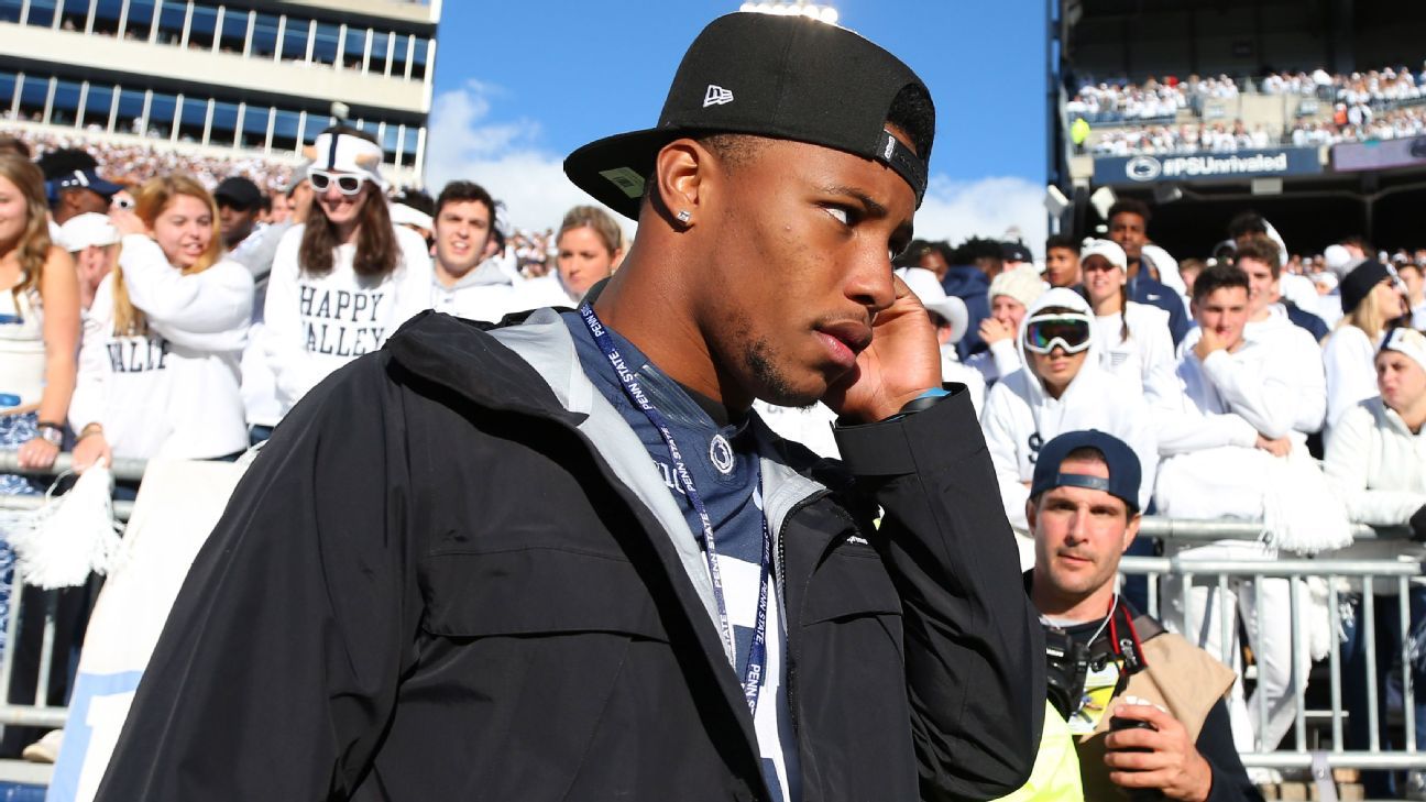 Scenes from Saquon Barkley’s Penn State homecoming