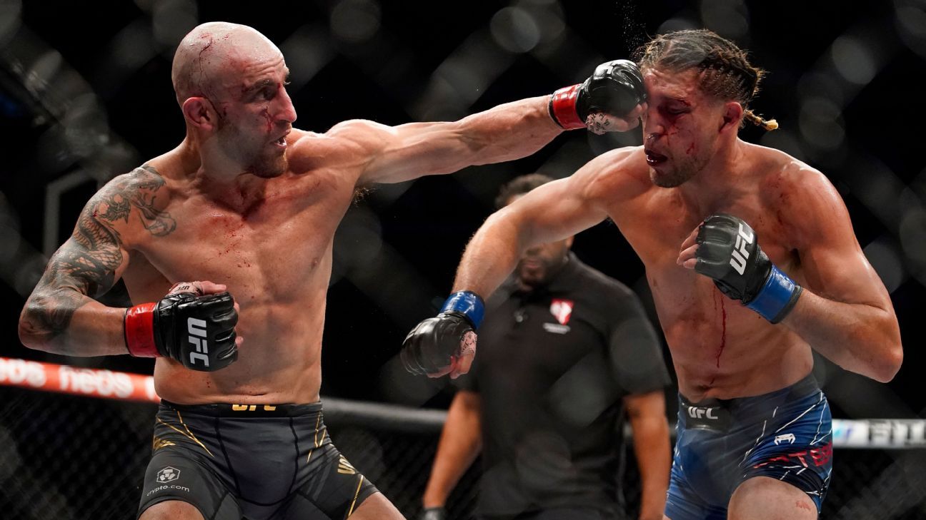 Alex Volkanovski, Brian Ortega, Valentina Shevchenko and Nick Diaz reminded us how great real fights can be