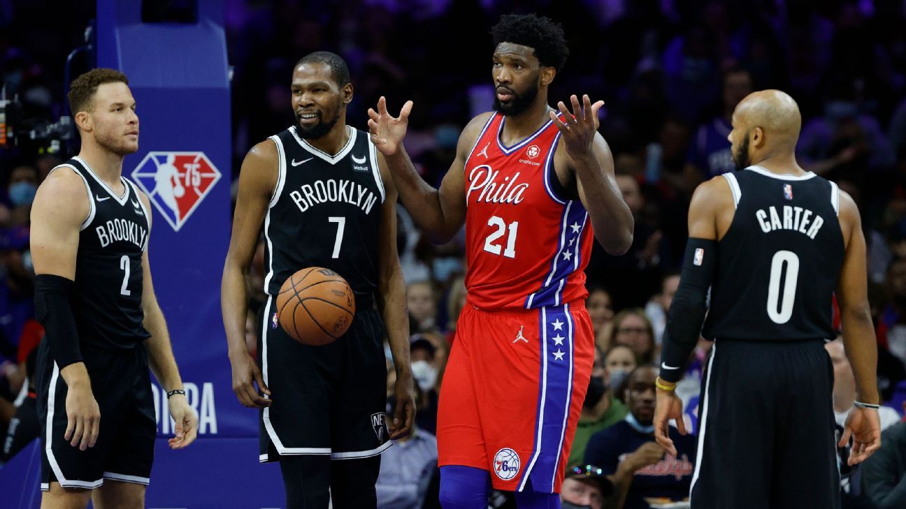 Burning questions for Brooklyn Nets, Philadelphia 76ers: Concerns, absences and closers