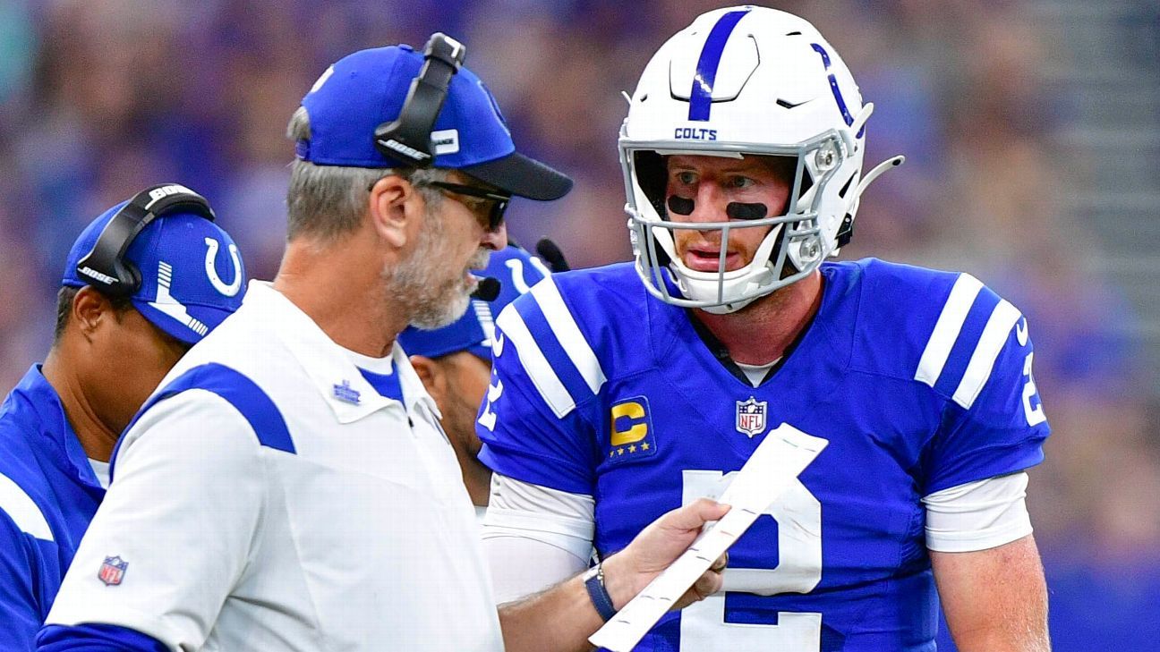 Colts’ Reich mengatakan Wentz masih bisa menjadi QB-10 teratas