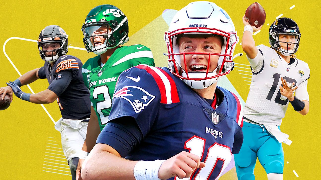 From the Patriots’ Mac Jones to the Jets’ Zach Wilson, inside the first season of 10 NFL rookie QBs