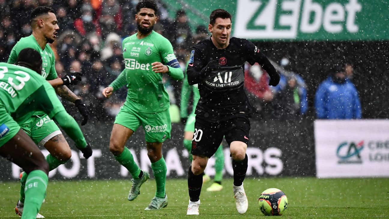 Saint-Etienne vs. Paris Saint-Germain – Laporan Pertandingan Sepak Bola – 28 November 2021