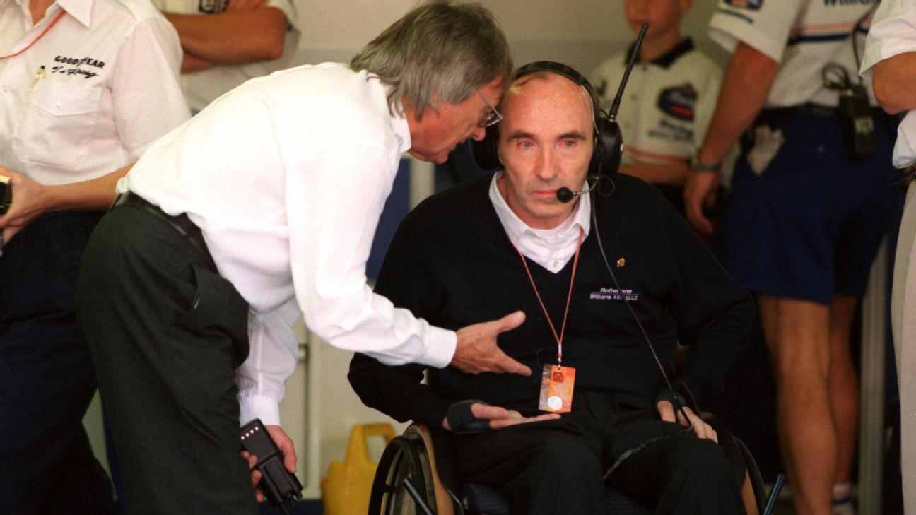 F1 berutang kesuksesannya kepada orang-orang seperti Frank Williams, kata Bernie Ecclestone