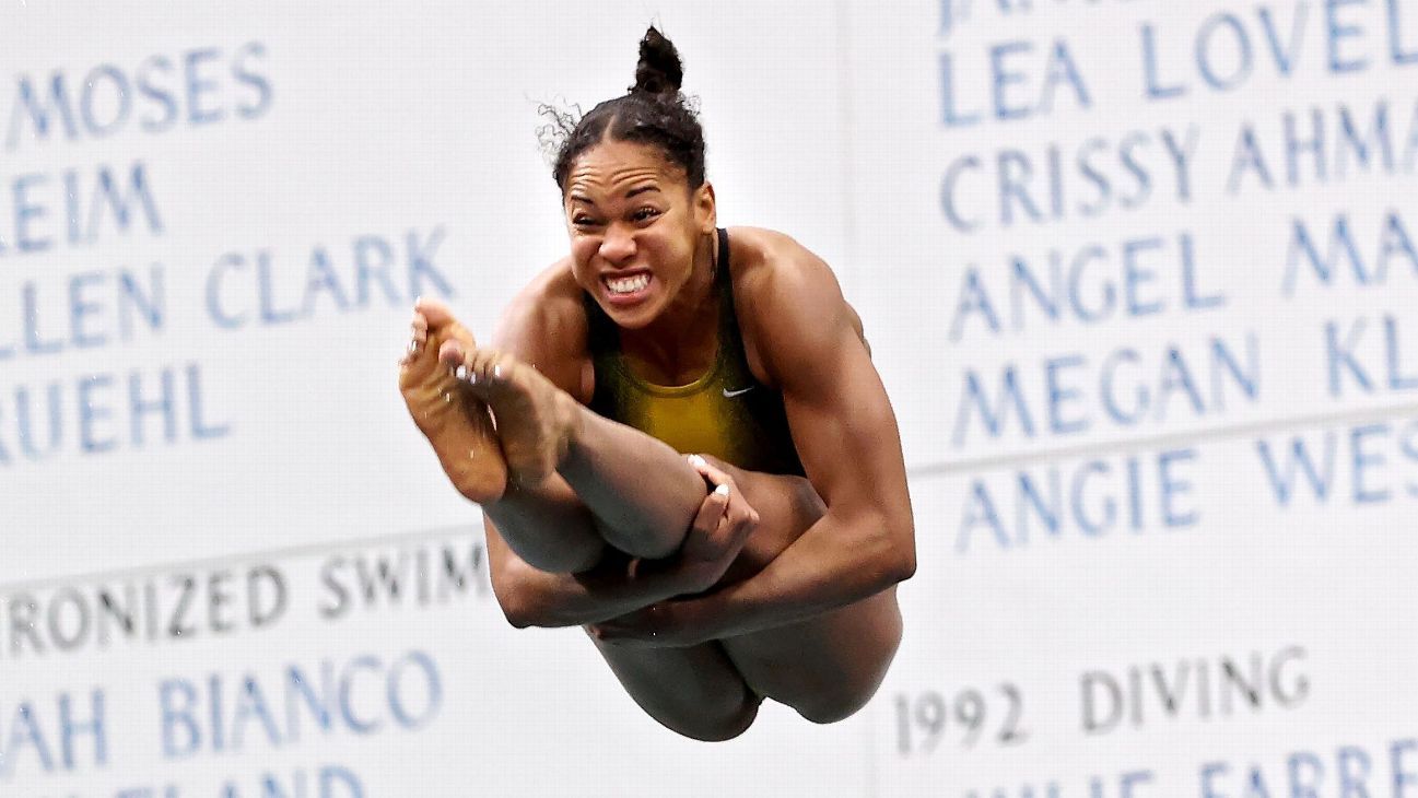 Kristen Hayden menjadi wanita kulit hitam pertama yang memenangkan gelar menyelam nasional