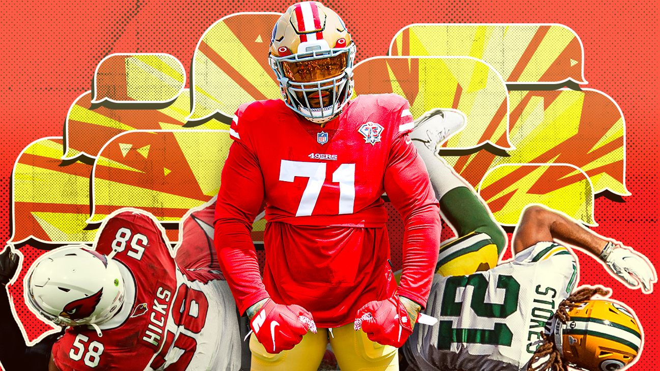 Why San Francisco 49ers tackle Trent Williams and his blocks went viral