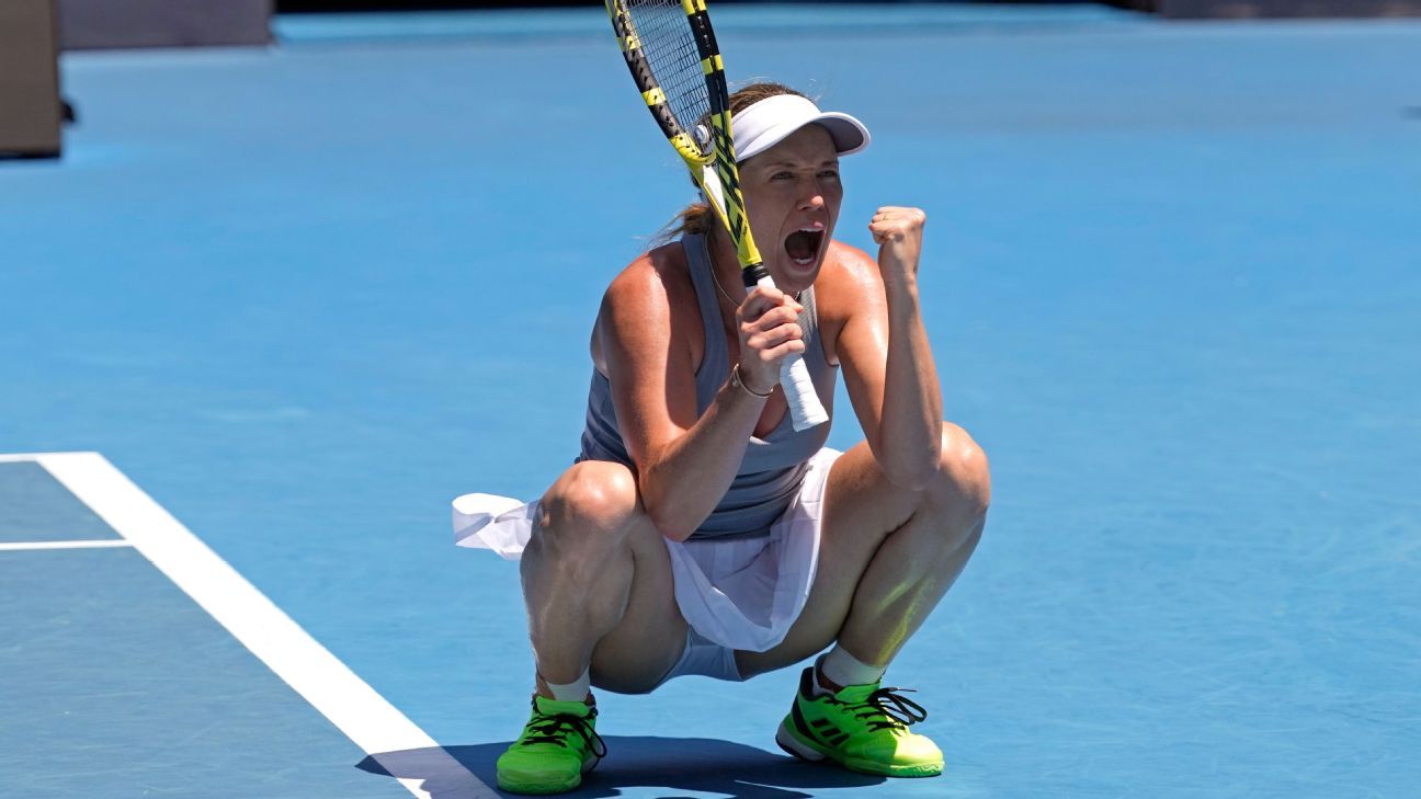 Danielle Collins mengalahkan Alize Cornet untuk mencapai semifinal Australia Terbuka