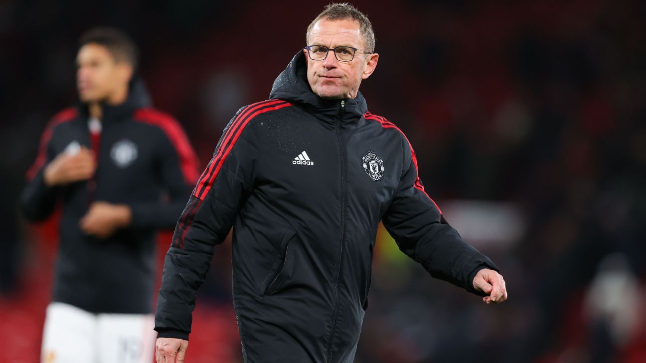 Manchester United’s Ralf Rangnick hits back at Louis van Gaal over ‘commercial club’ warning