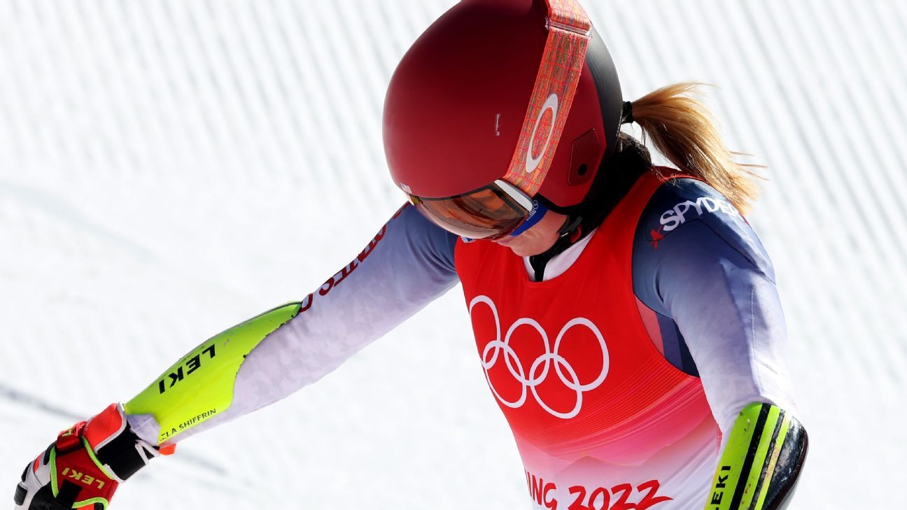 Shiffrin menyelesaikan lari Beijing, ditutup tanpa medali