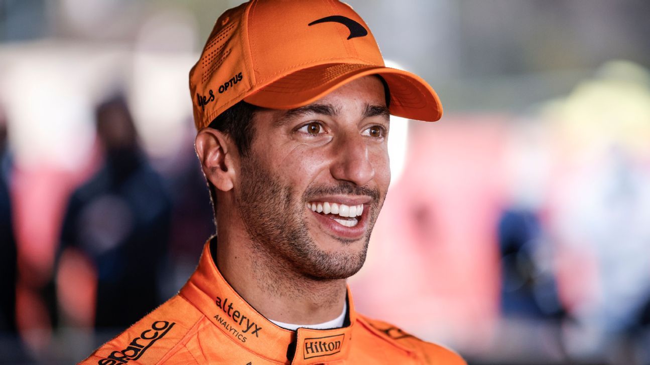 McLaren memiliki tiga cadangan Daniel Ricciardo, termasuk Oscar Piastri dari Alpine, dalam keadaan siaga