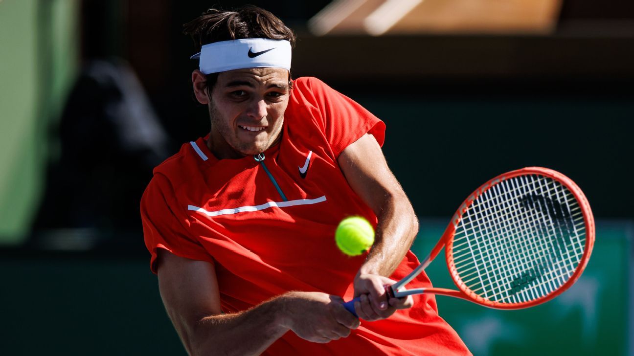 Taylor Fritz advances into semifinals at Indian Wells, will face Andrey Rublev
