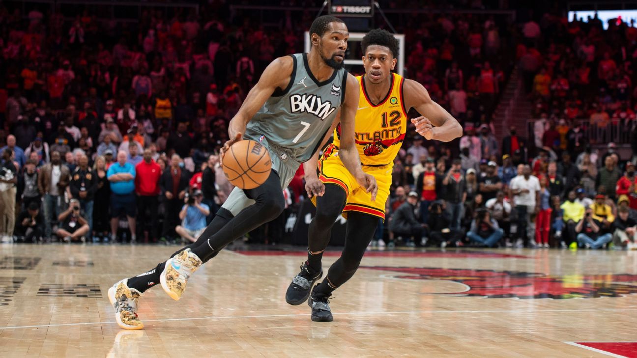 Las redes se hunden a pesar de los 55 puntos de Durant;  el Heat se afirma en el liderazgo del Este