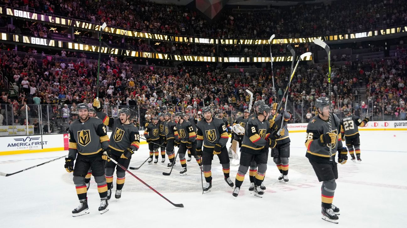 <div>NHL playoff watch: The Golden Knights' path to the postseason</div>