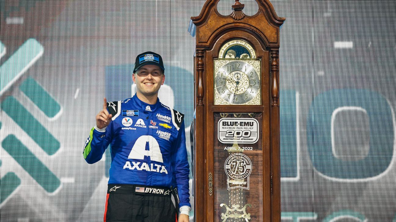 William Byron mendapatkan kemenangan Seri Truk NASCAR pertamanya sejak 2016