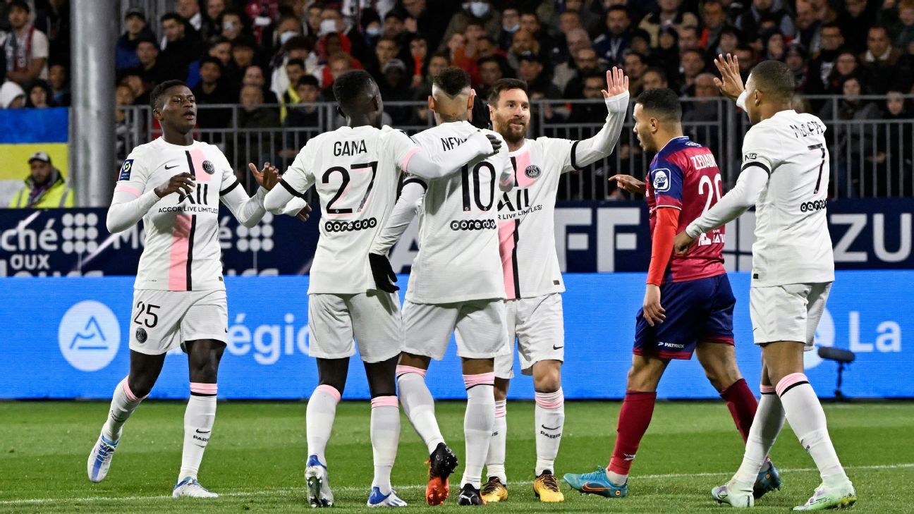 Clermont Foot vs. Paris Saint-Germain – Laporan Pertandingan Sepak Bola – 9 April 2022