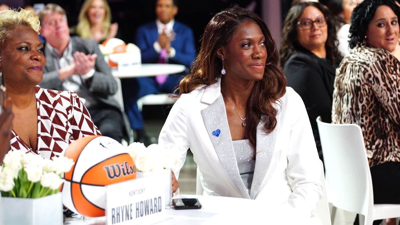 Atlanta Dream memilih Rhyne Howard dari Kentucky dengan pilihan teratas dalam draft WNBA;  Indiana Fever mengalahkan NaLyssa Smith dari Baylor di No. 2