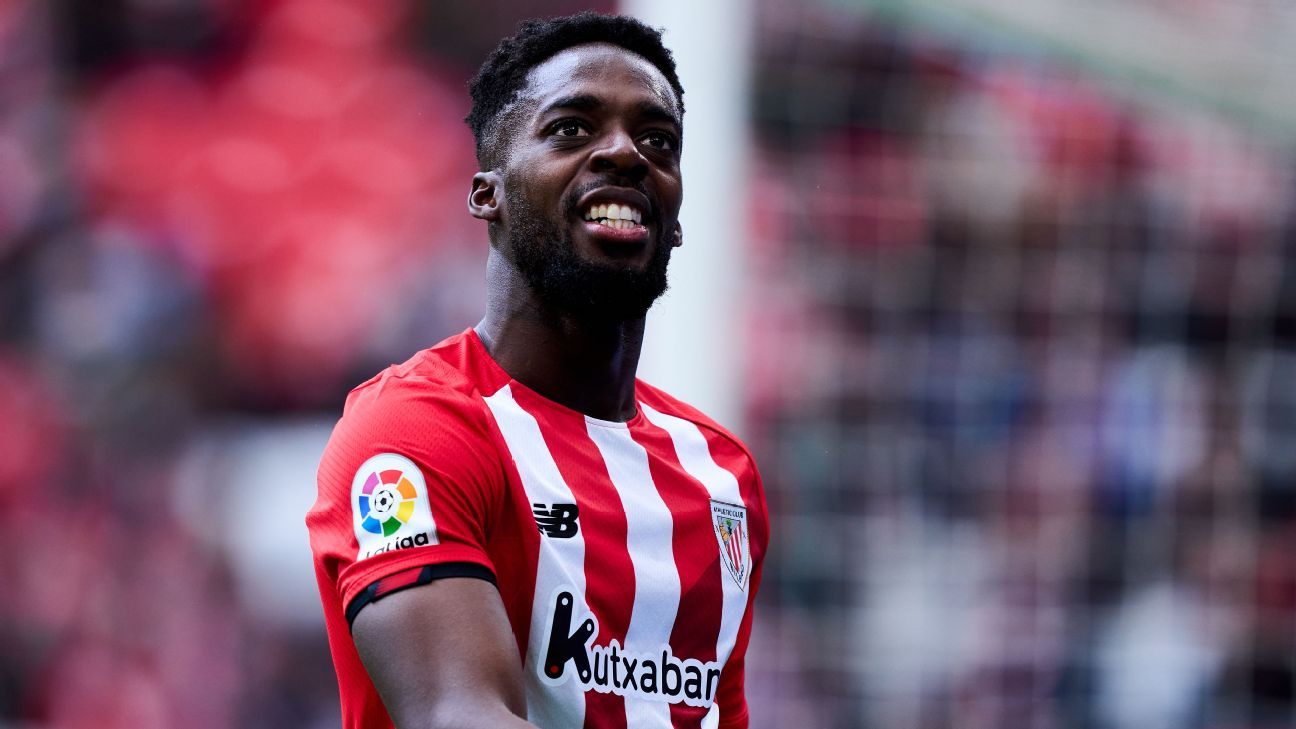Incredible Inaki! Williams hasn’t missed a LaLiga game for Athletic Club for SIX years