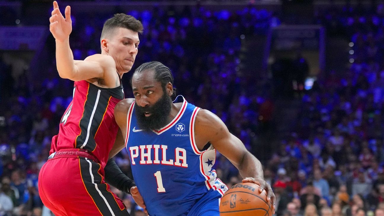 Sources: Harden, Sixers reach 2-yr, .6M deal