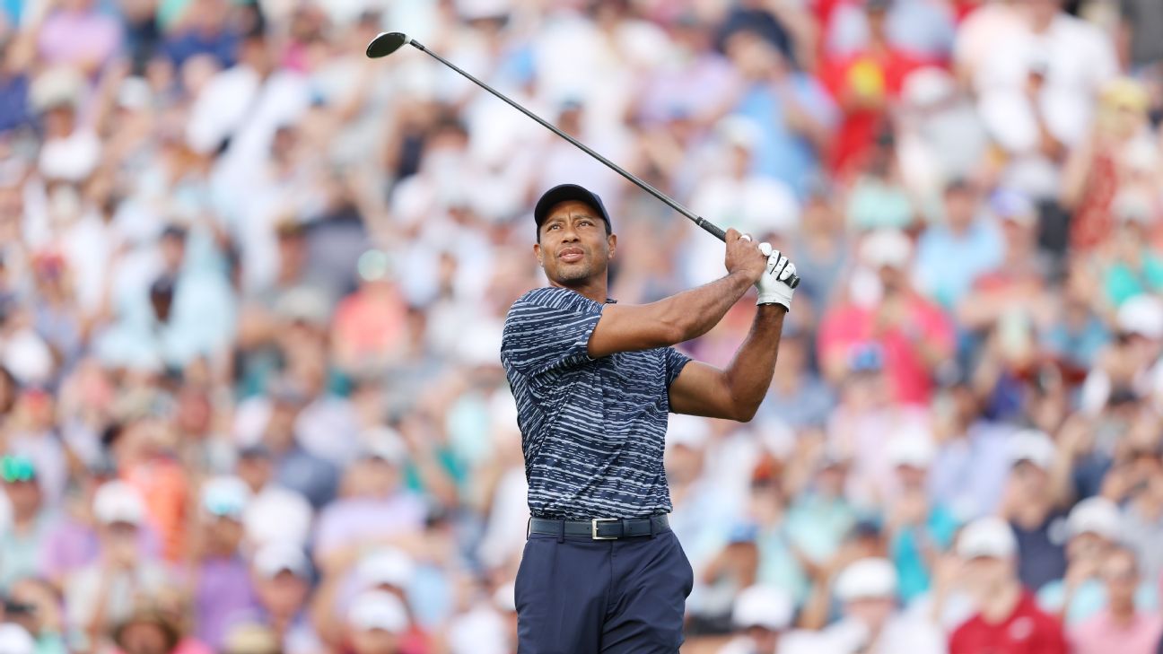 Tiger Woods is back in action, and here is how he is doing at the PGA Championship