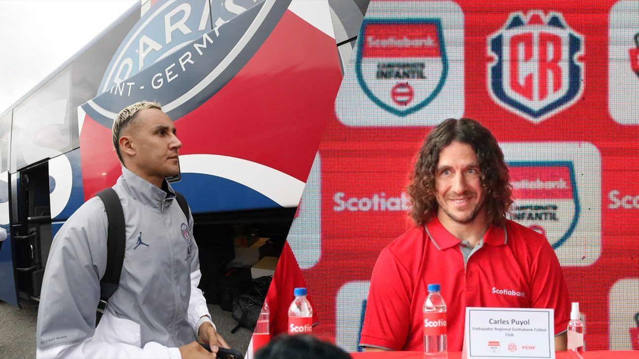 Carles Puyol evoca el complicado presente de Keylor Navas en el PSG