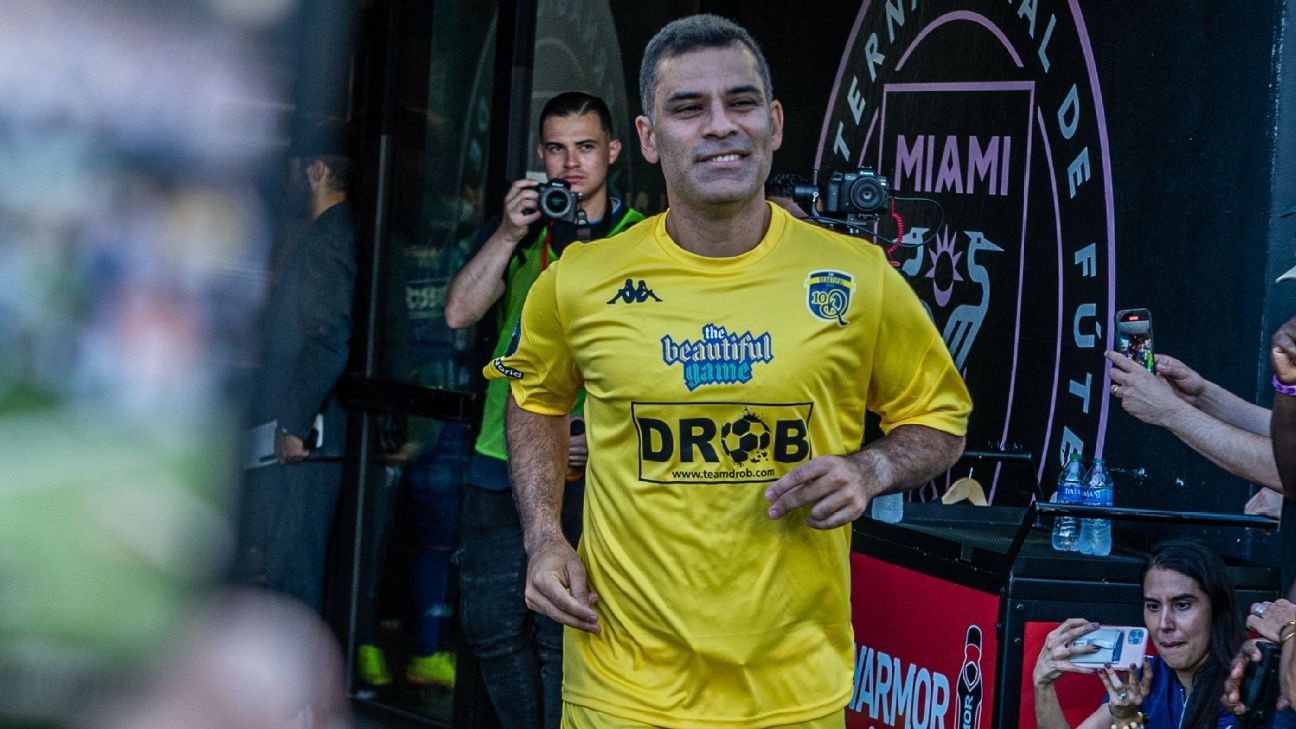 Rafa Marquez participated in the All-Star Game in Miami