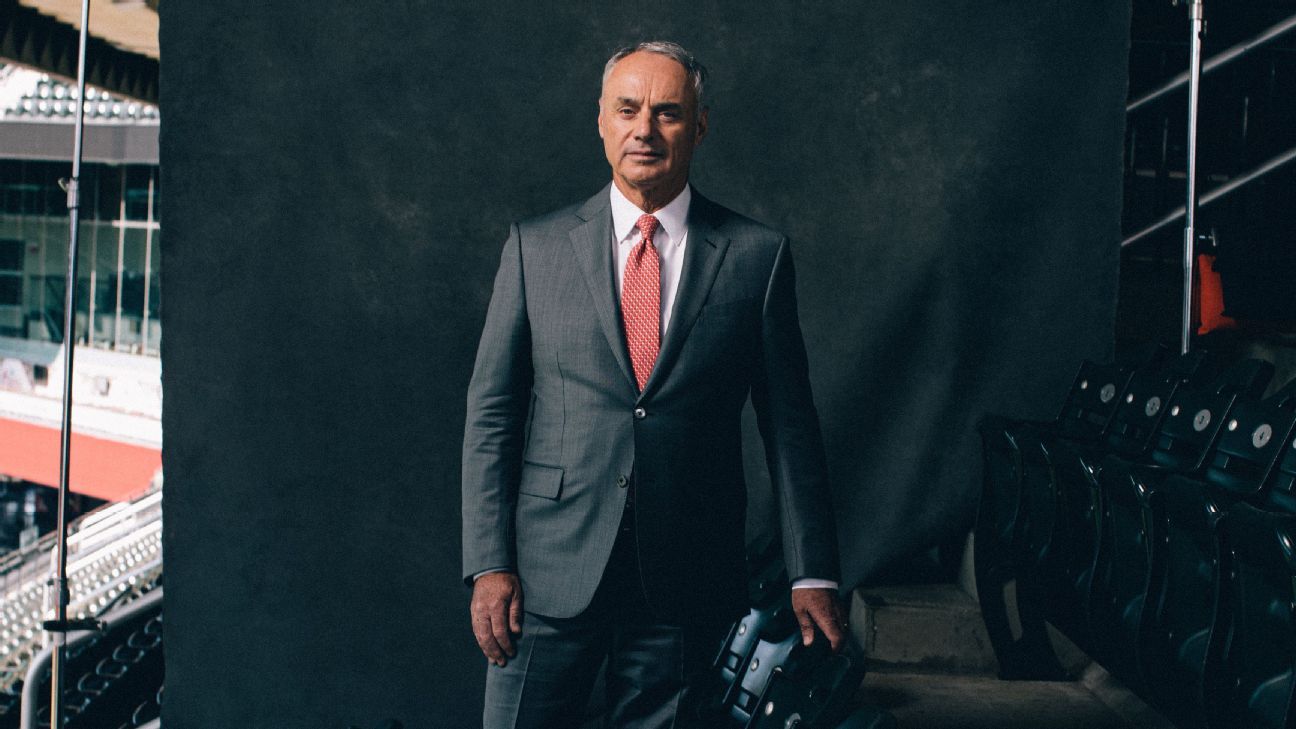 <div>Rob Manfred: He doesn't hate baseball; he wants to save it</div>