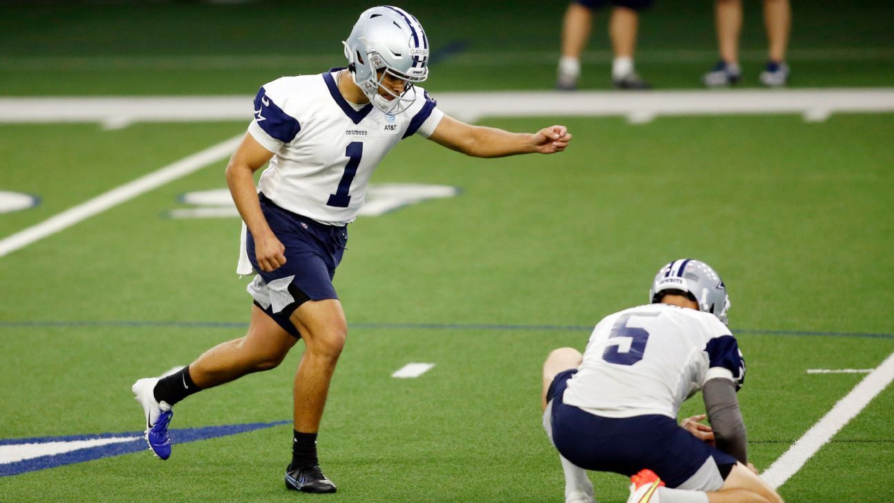 Dallas Cowboys rolling with rookie kicker? Mike McCarthy urges patience – NFL Nation