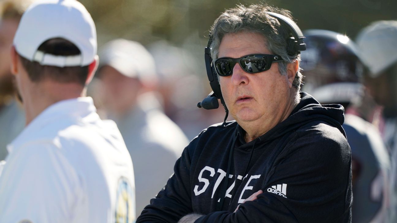 Mississippi State's Leach hospitalized in Jackson