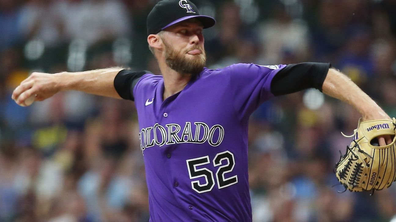 Rockies closer Bard starting on IL due to anxiety