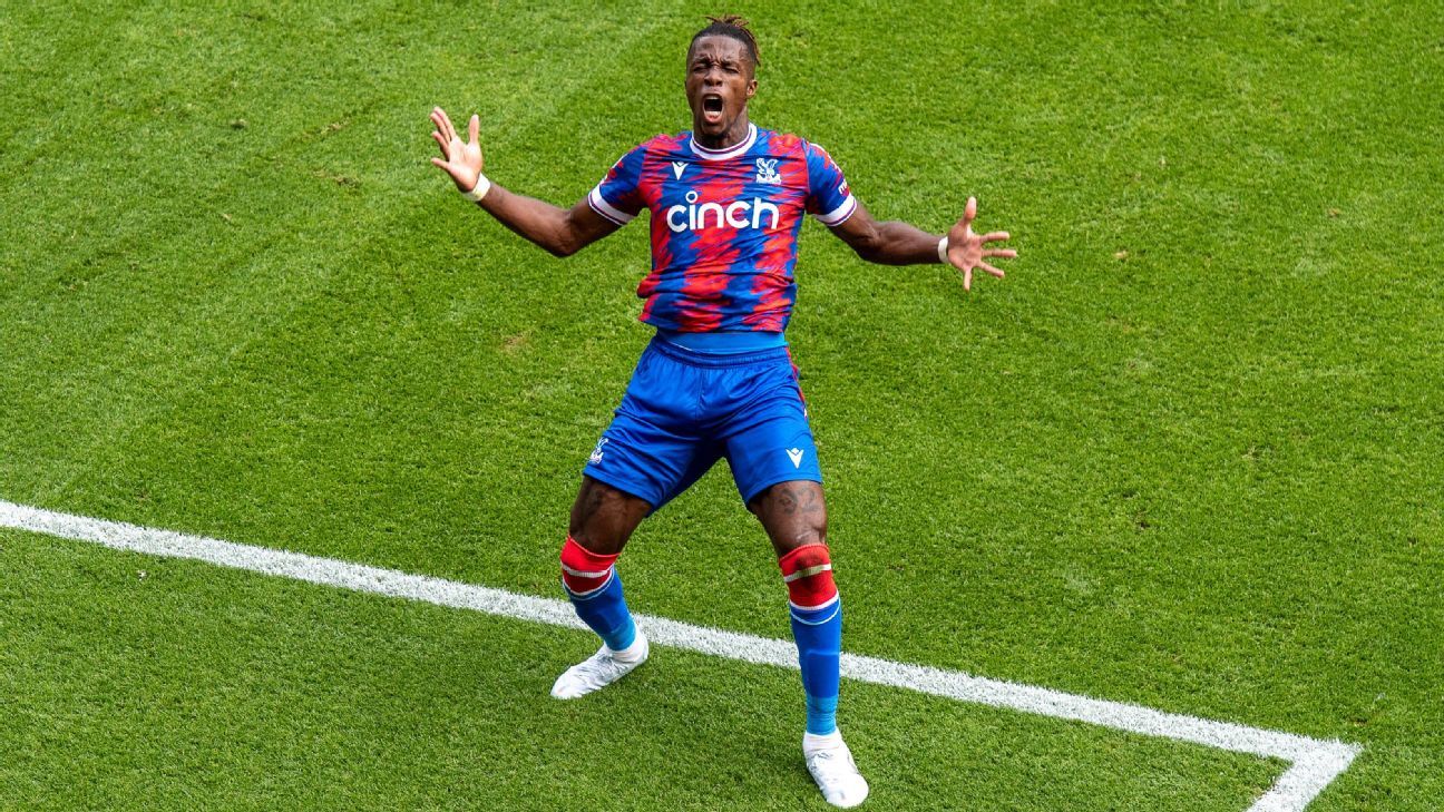 Chelsea and Arsenal to battle for Crystal Palace winger Wilfried Zaha