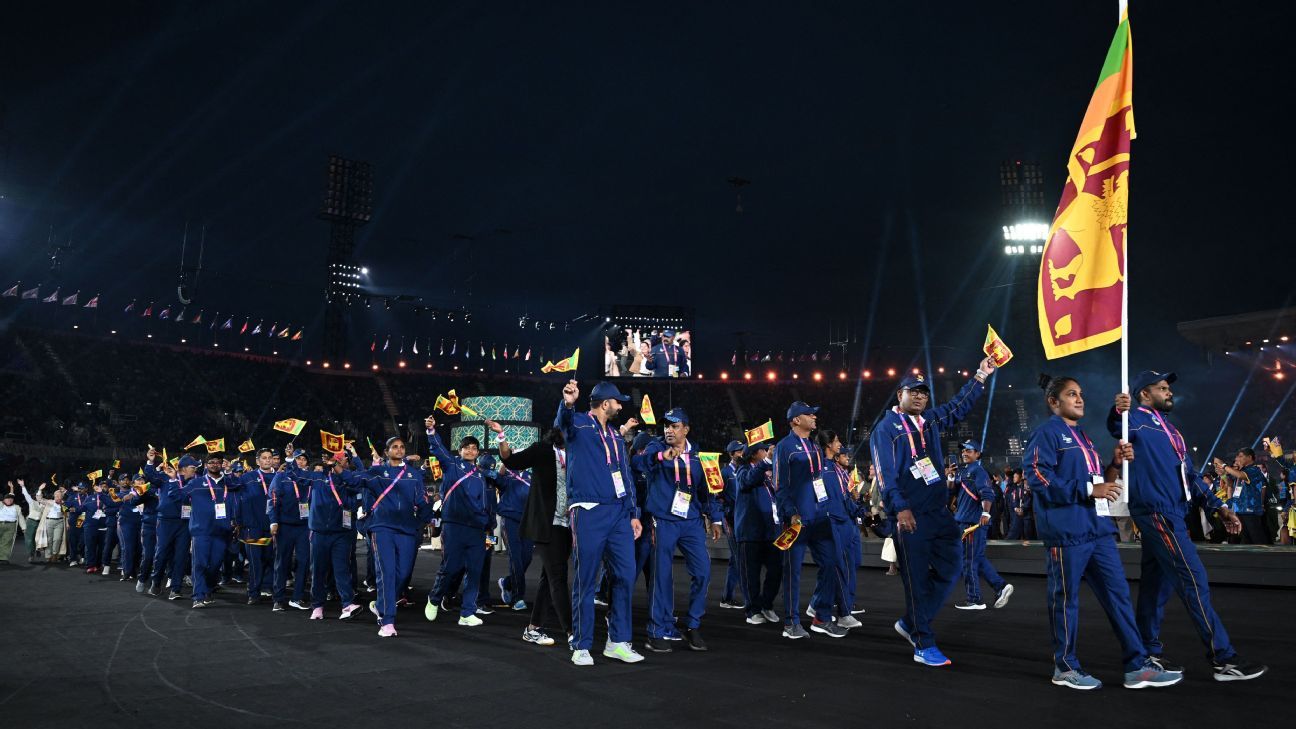 Oito membros da delegação dos Jogos da Commonwealth do Sri Lanka estão desaparecidos na Inglaterra