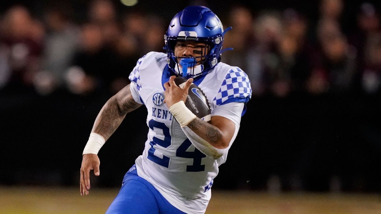 Kentucky Wildcats star running back Chris Rodriguez Jr. cleared to play in his first game of season on Oct. 1