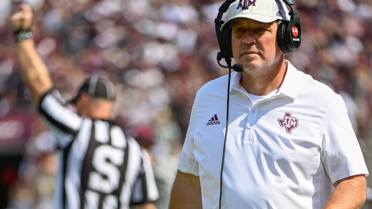 Relinquishing playcalling duties something Texas A&M Aggies coach Jimbo Fisher could ‘evaluate’ if struggles continue