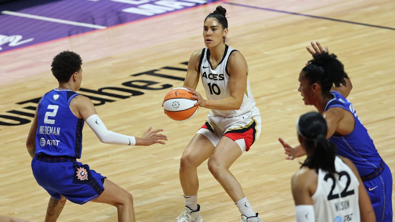 Las Vegas Aces win their first WNBA title, beating Connecticut Solar in Recreation 4 of Finals; Chelsea Grey named MVP