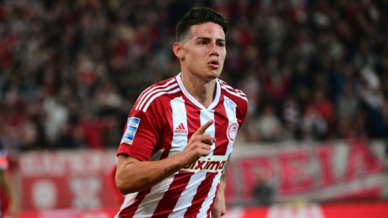 James leaves Olympiakos a month before the end of the season