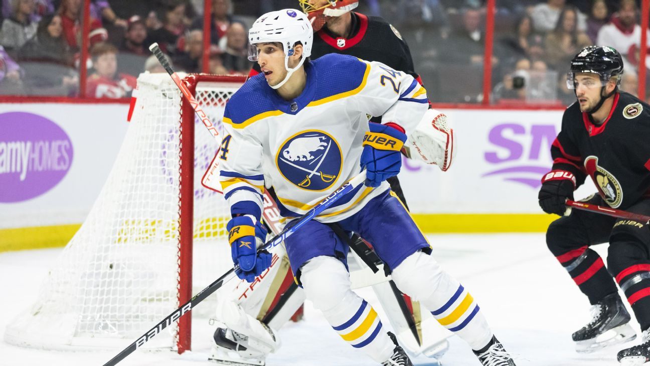 Sabres lock up young center Cozens for 7 years Sabres lock up young center Cozens for 7 years