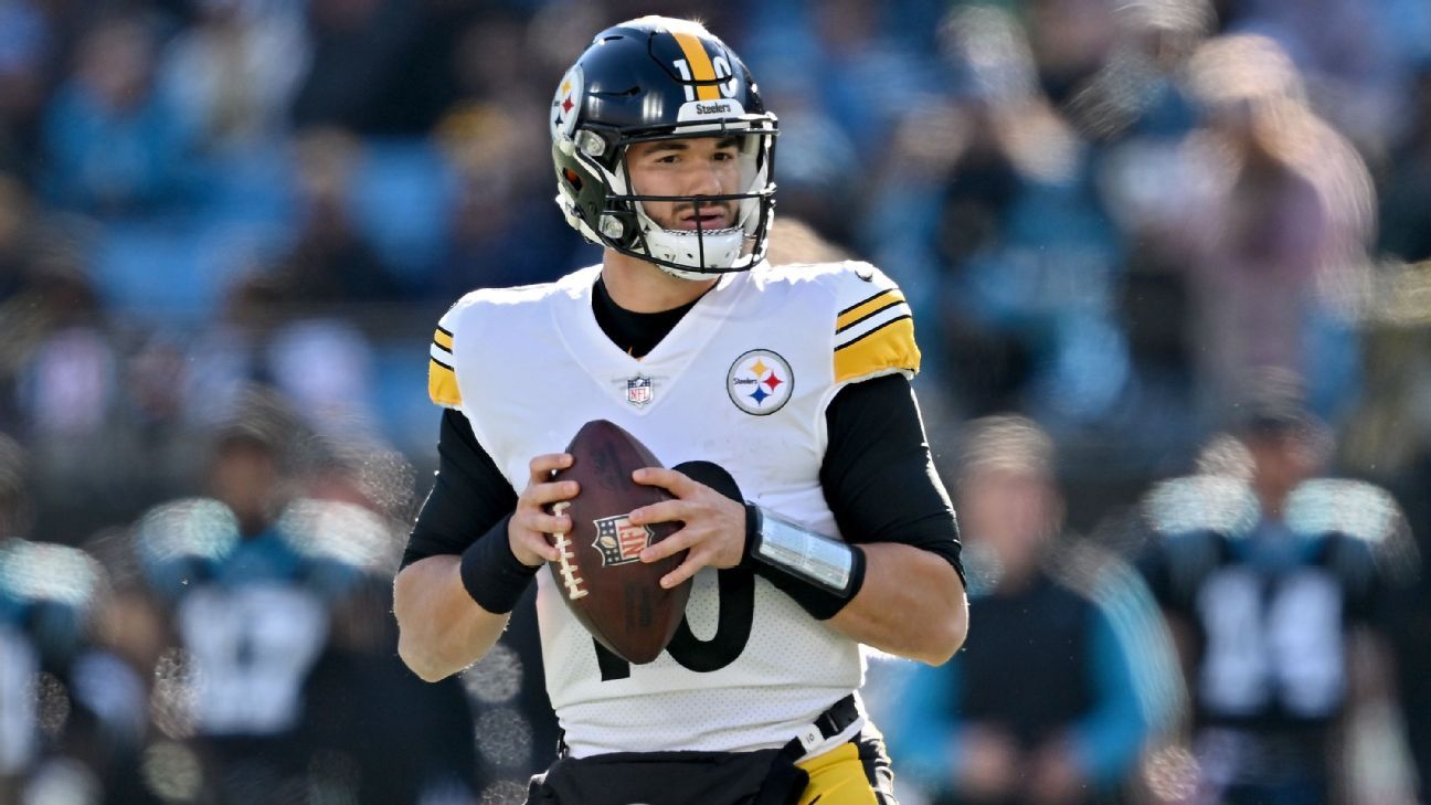 Sumber – Steelers, Mitch Trubisky menyelesaikan perpanjangan dua tahun