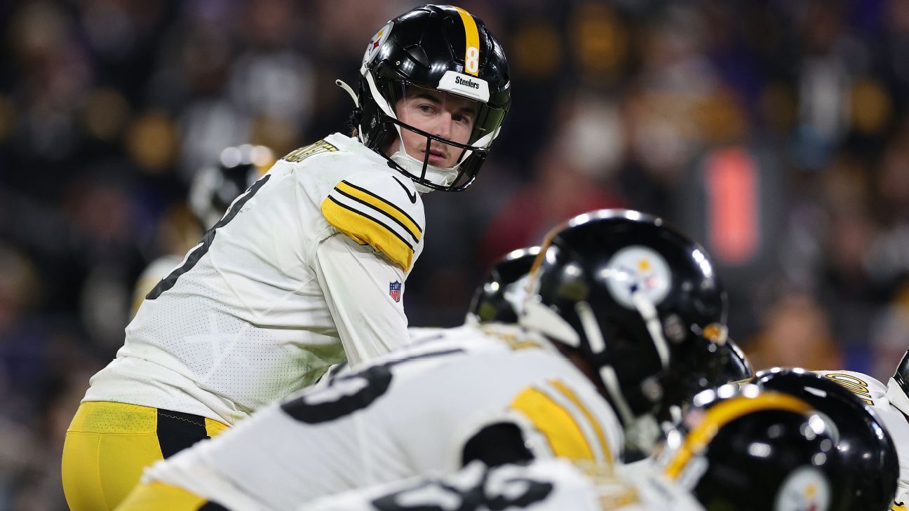 Kenny Pickett lidera o retorno dos Steelers mais uma vez para manter os playoffs à vista