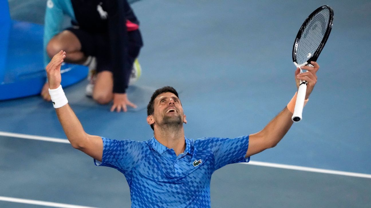 Australian Open 2023 – Advantage, Novak Djokovic in the race to become GOAT
