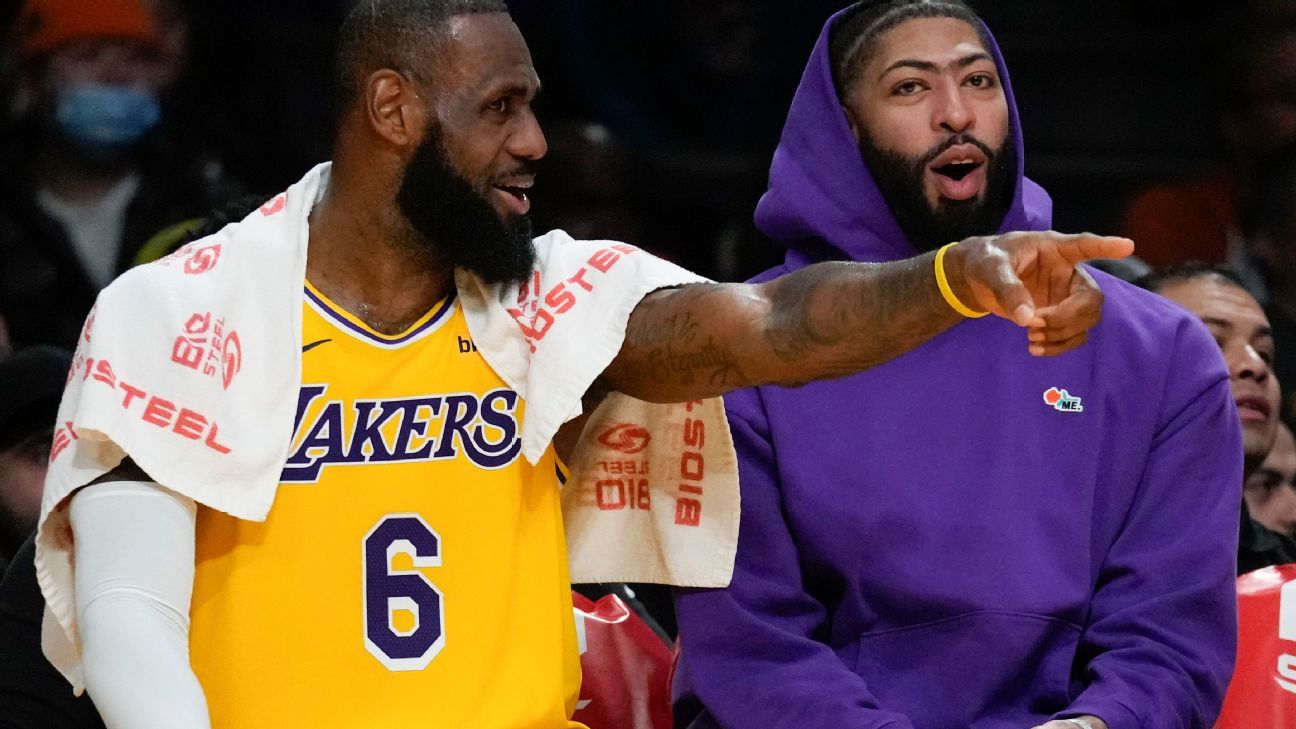 LeBron, AD ruled out of Lakers’ game in Brooklyn