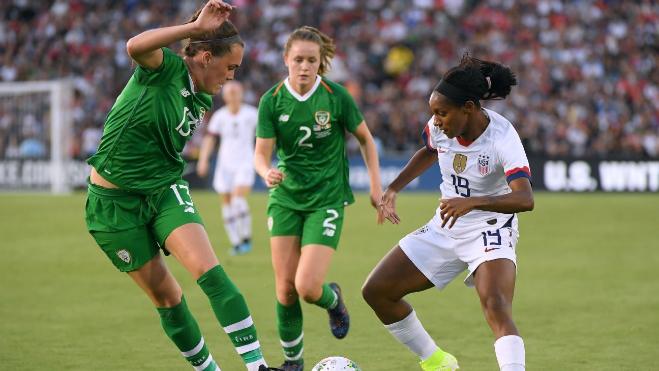 USWNT to face Eire in pre-World Cup friendlies