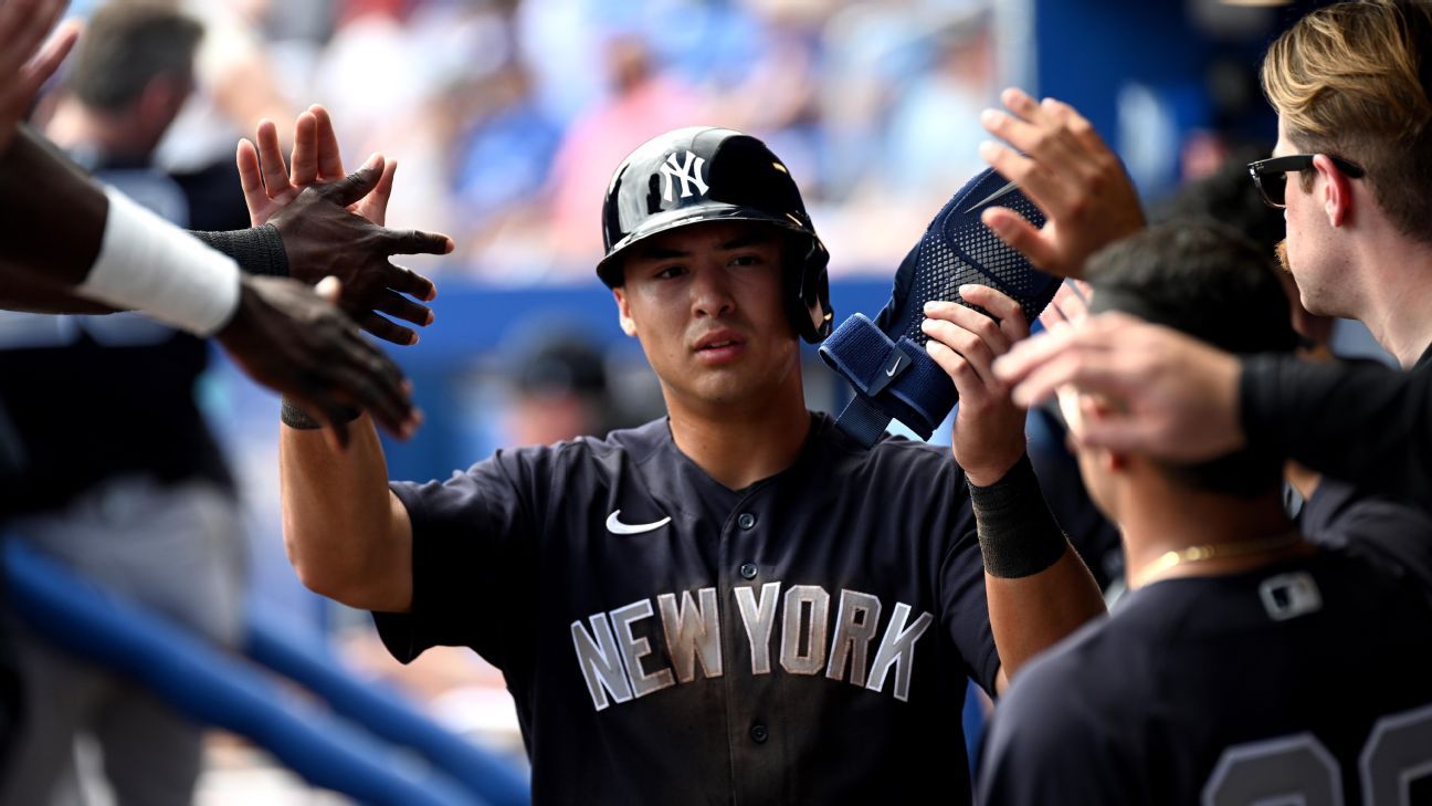 Anthony Volpe des Yankees de New York salué pour son potentiel “d’élite”
