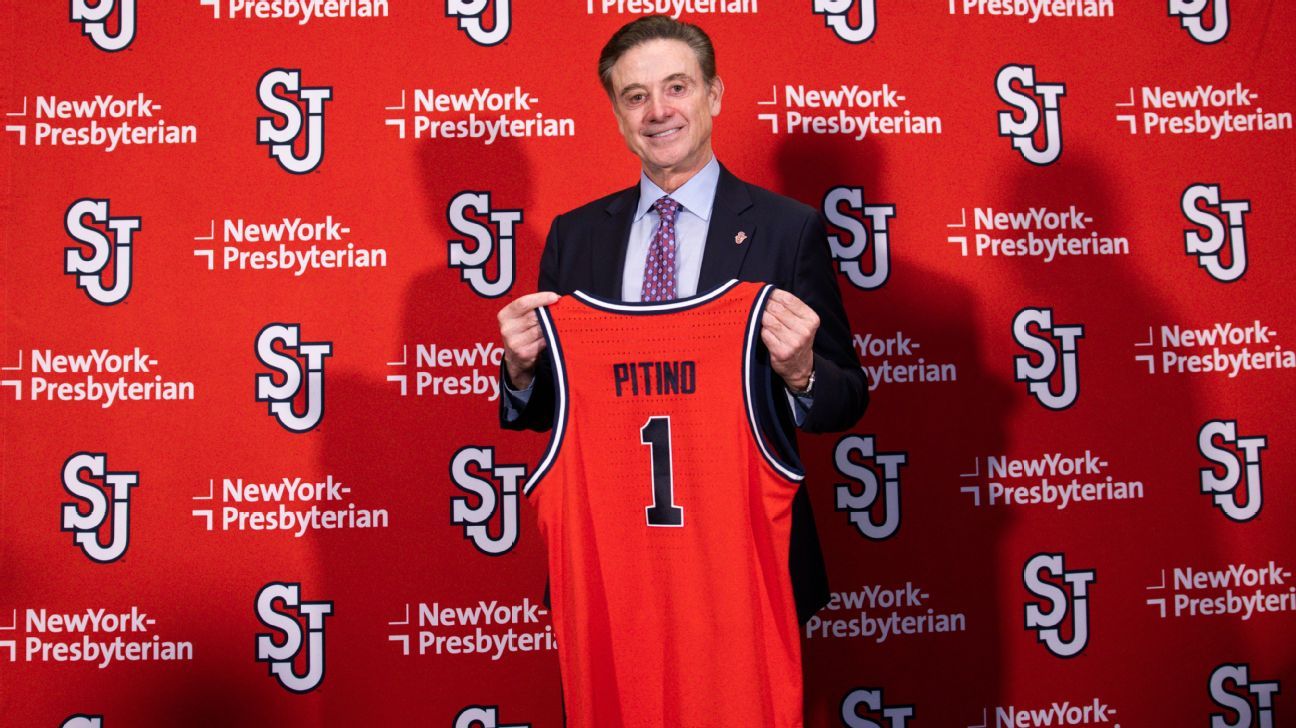Rick Pitino welcomed as coach at St. John’s: ‘I’ve earned it’