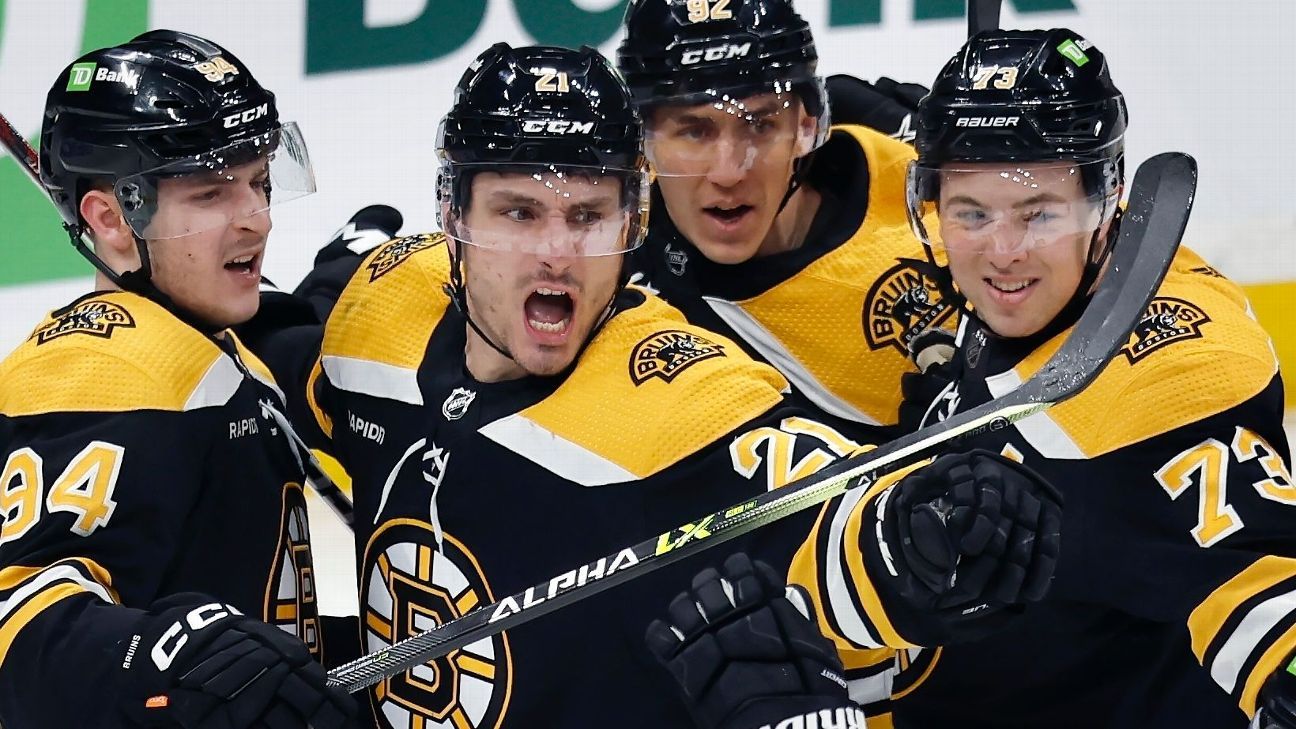 <div>'Loved our effort': NHL-best Bruins clinch division</div>