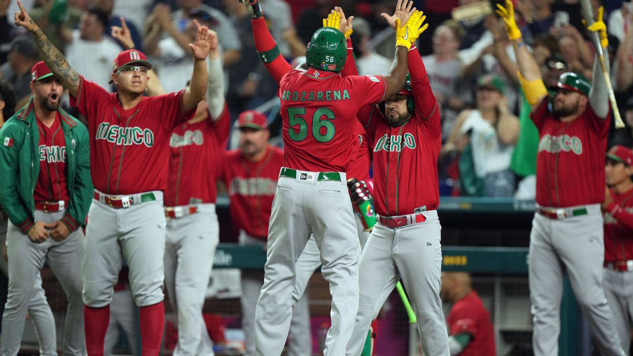 Mexico rises to No. 3 after the historic World Baseball Classic