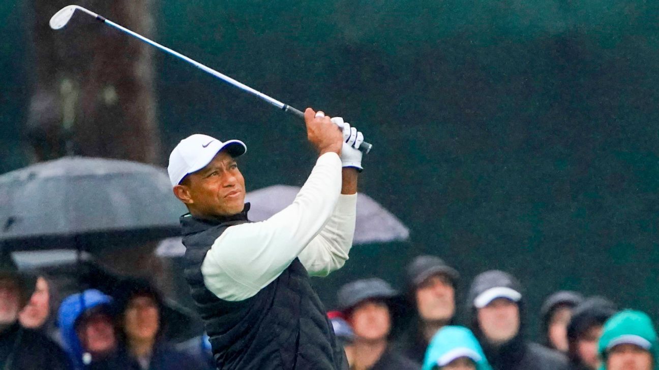 De opeenvolgende tie-breakers van Tiger Woods zorgden voor een Masters-record