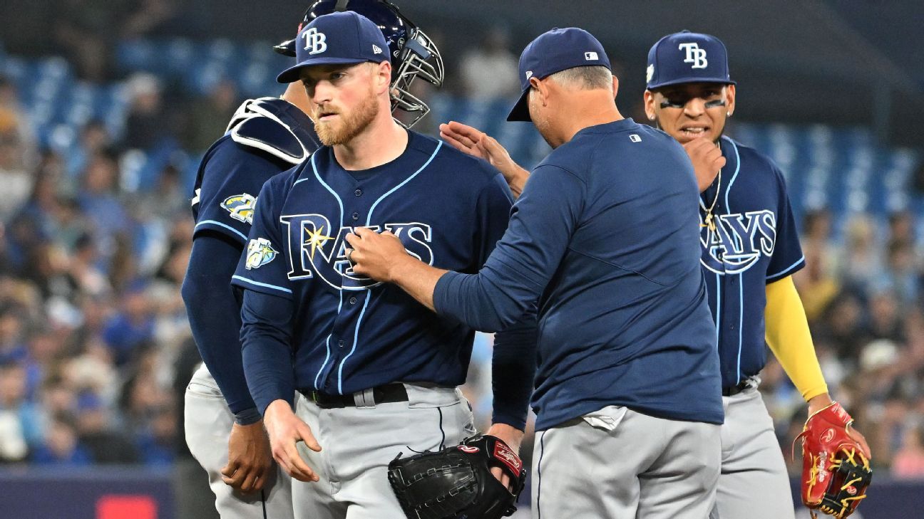 Rays' historic start finally ends in loss to Toronto