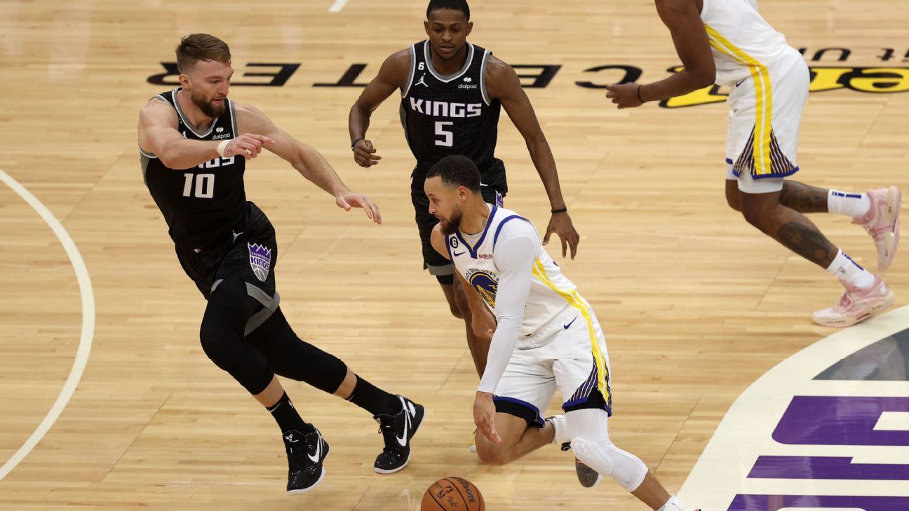 Los Kings abrieron una ventaja histórica ante los Warriors en los Playoffs de la NBA