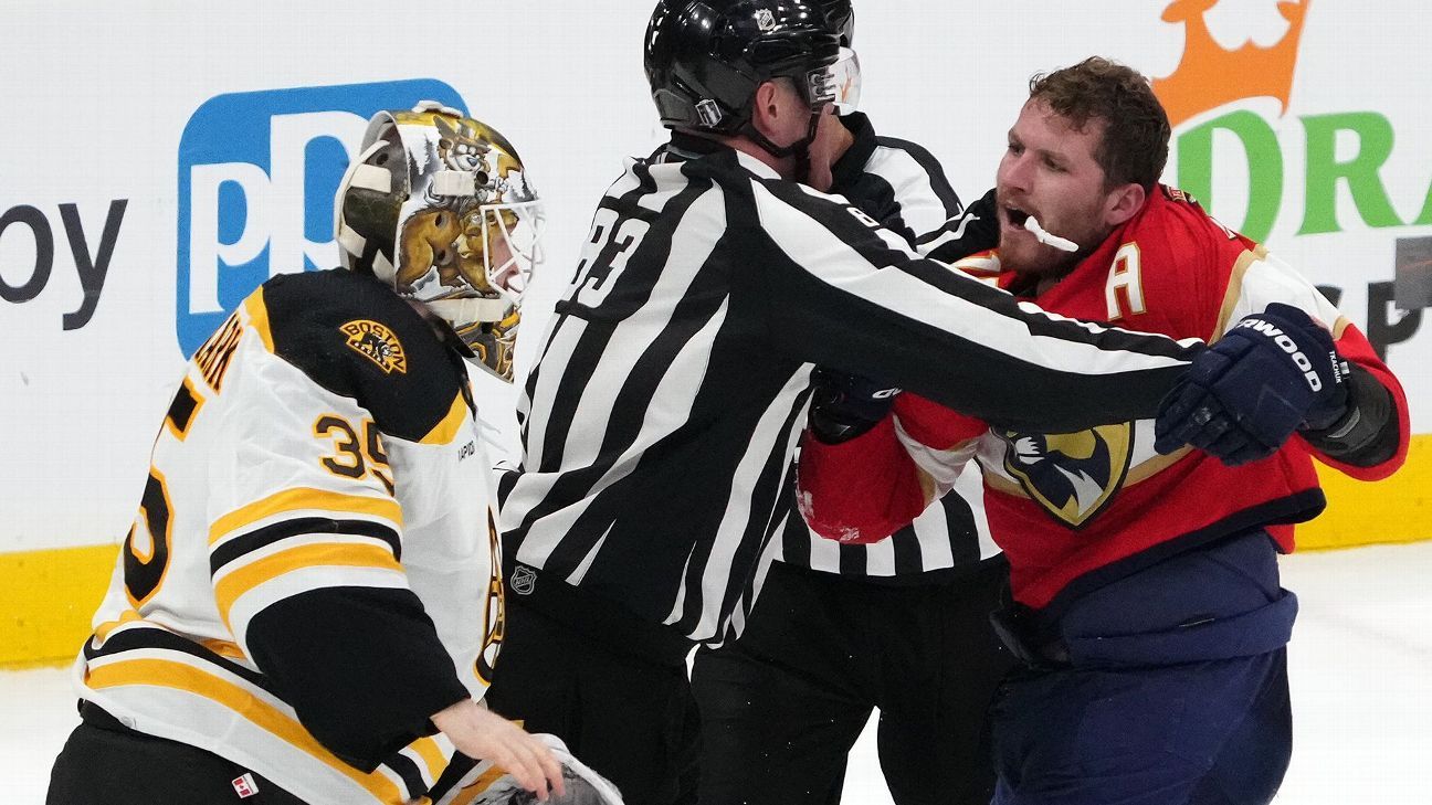 'He's all-in': Bruins laud G Ullmark after near fight