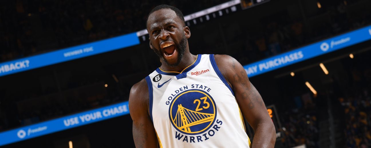 Draymond Green will make his debut Sunday against the Rockets